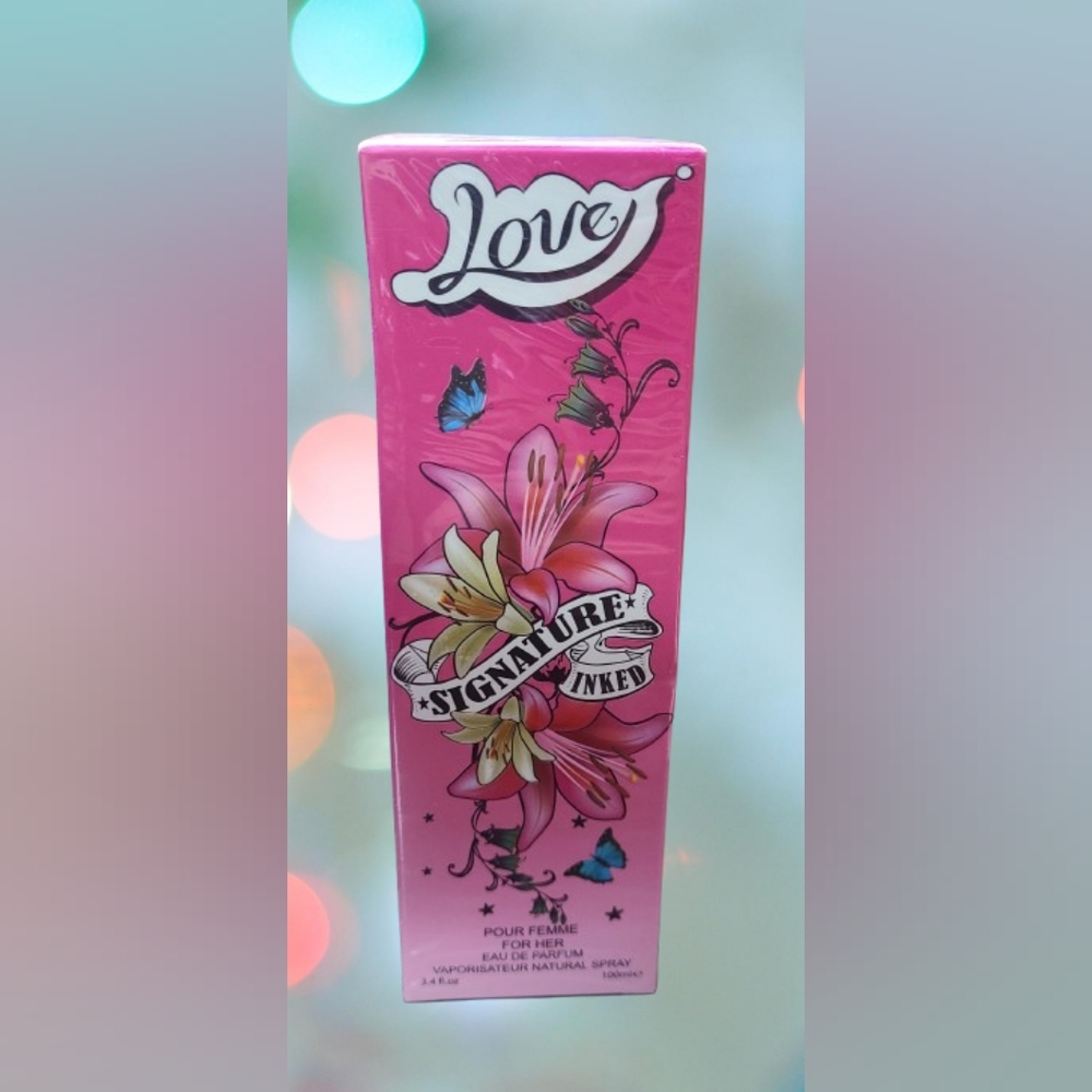 New in Box Love Signature Inked 100 mL